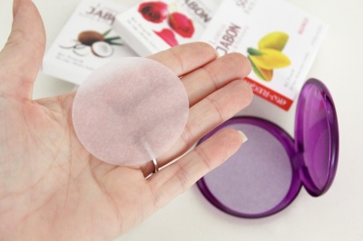 Paper Soap Compacts